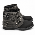 BLACKOUT TRUE RELIGION BOOTS